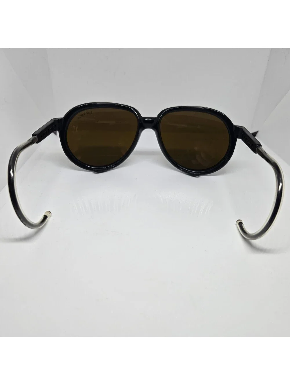 Vintage Bollé Irex 100 Style Acrylex Glacier Sunglasses Cable Temple Ski France